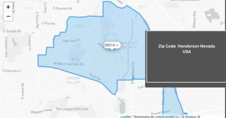 Zip Code Henderson Nevada USA – Gateway To Adventure!