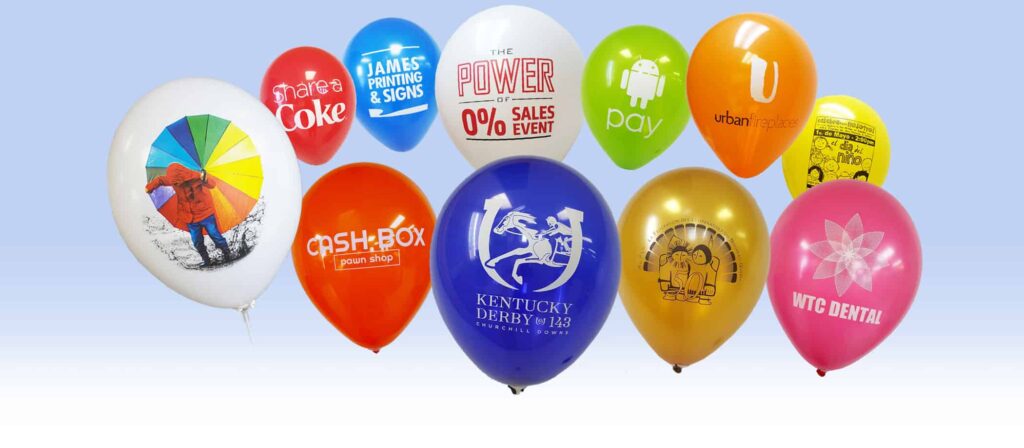 How can I customize balloons on the Ag Balloons Brand Website