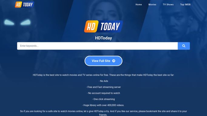 What HDTodayTV  All About