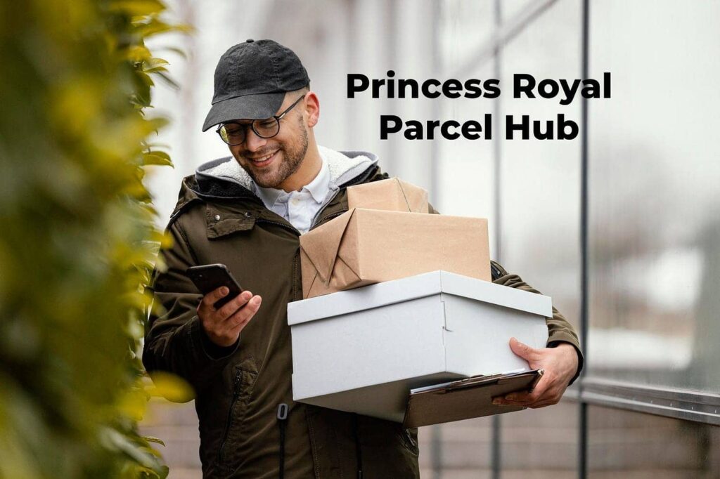 Why is parcel tracking important at the Princess Royal Hub